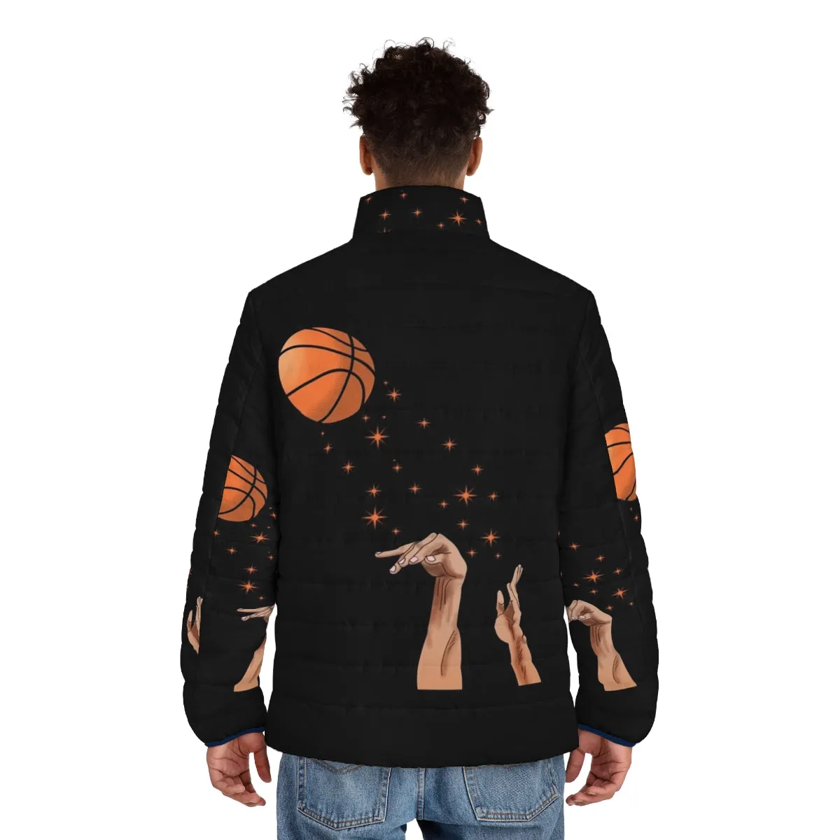 3 Point Puffer Jacket - Basketball Fan Apparel for Sports Enthusiasts