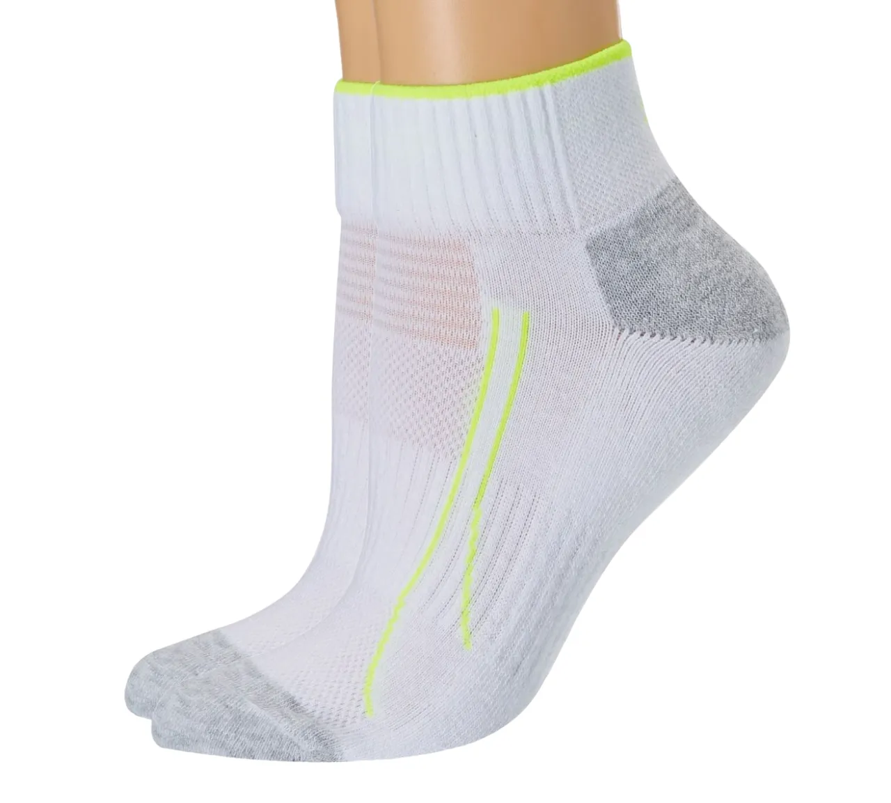 6 x Unisex Puma Performance Training Quarter Crew White Socks