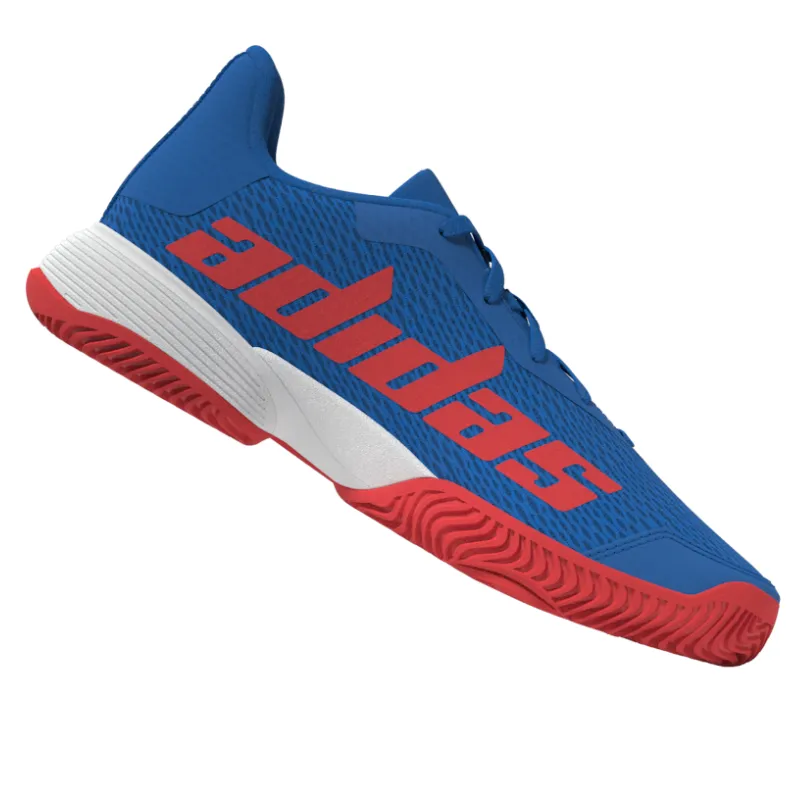 Adidas Barricade Kids Tennis Shoes - Bright Royal Blue