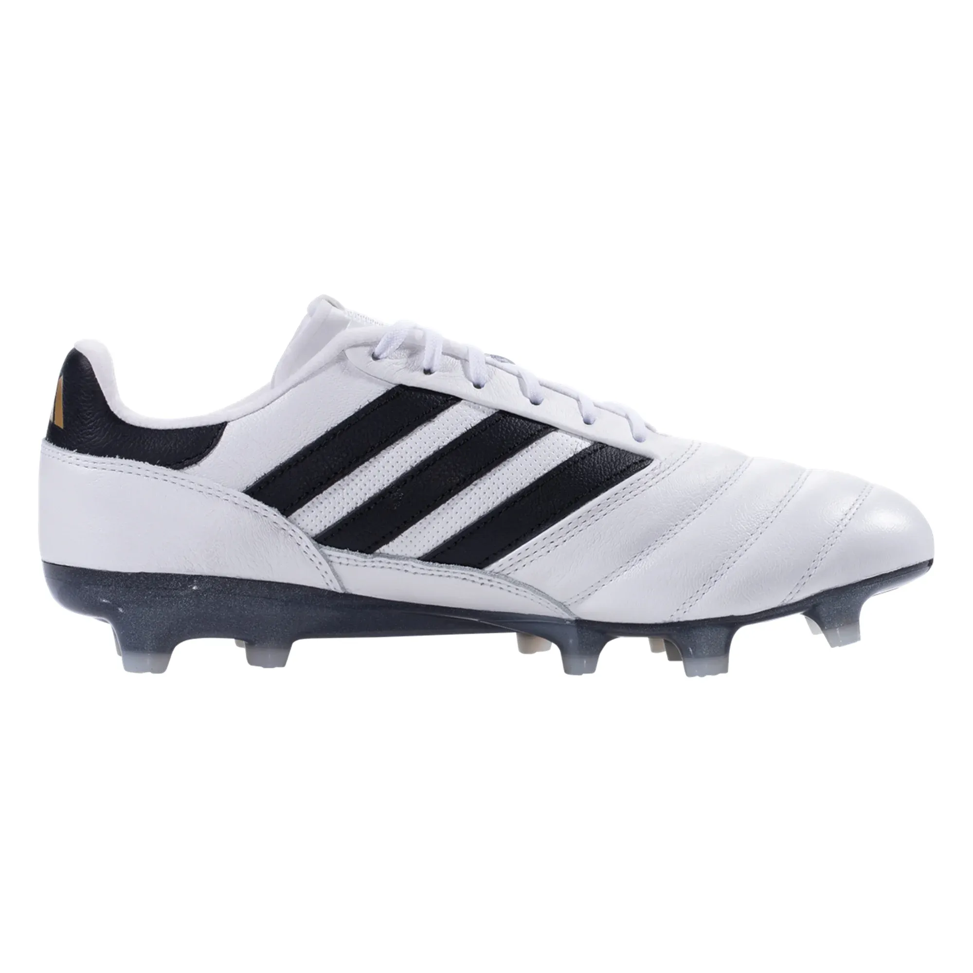 adidas Copa Icon FG Soccer Cleats (White/Black/Metallic Gold)