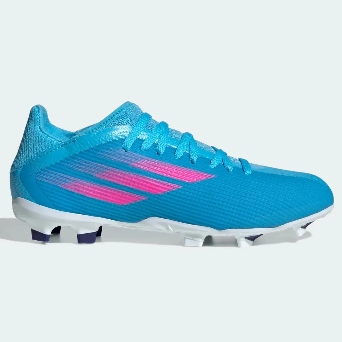 Adidas JR X Speedflow .3 FG - Sky Rush-Shock Pink