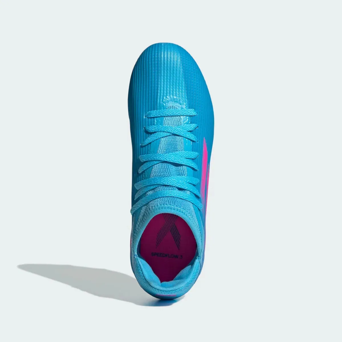 Adidas JR X Speedflow .3 FG - Sky Rush-Shock Pink