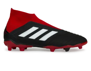 adidas Kids Predator 18  FG Core Black/White