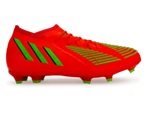 adidas Kids Predator Edge.1 FG Solar Red/Solar Green