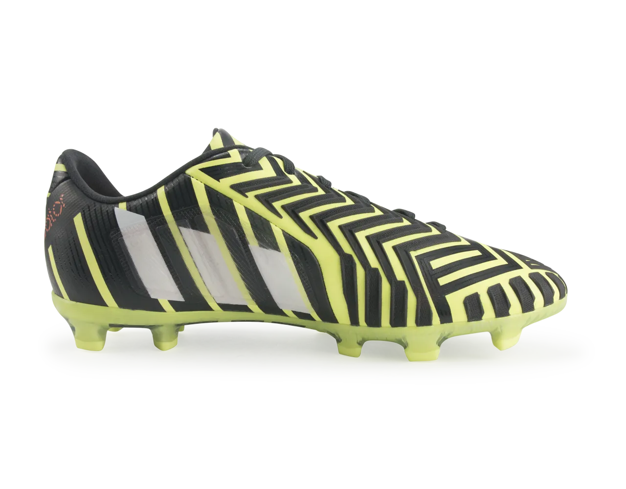 adidas Kids Predator Instinct FG White/Dark Grey/Black