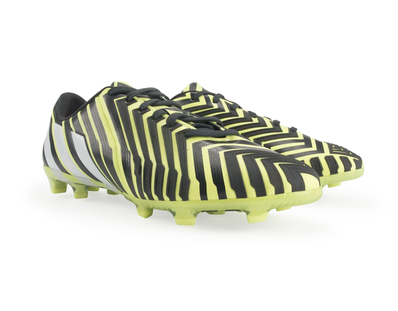 adidas Kids Predator Instinct FG White/Dark Grey/Black