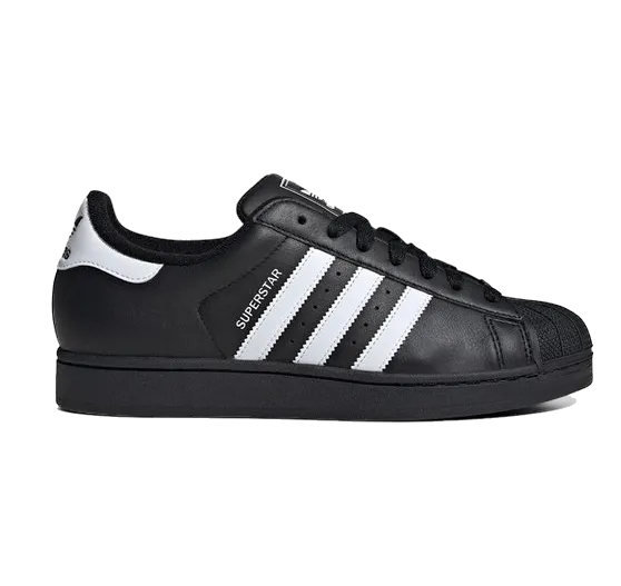 Adidas Men's Superstar Ii Shoes - Core Black / Cloud White / Core Black