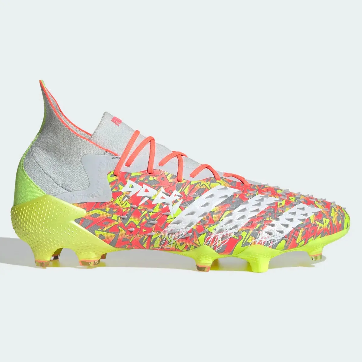 Adidas Predator Freak .1 FG - Clear Grey-White-Solar Yellow