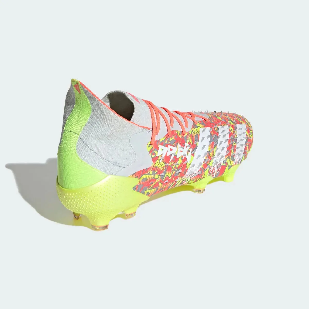 Adidas Predator Freak .1 FG - Clear Grey-White-Solar Yellow