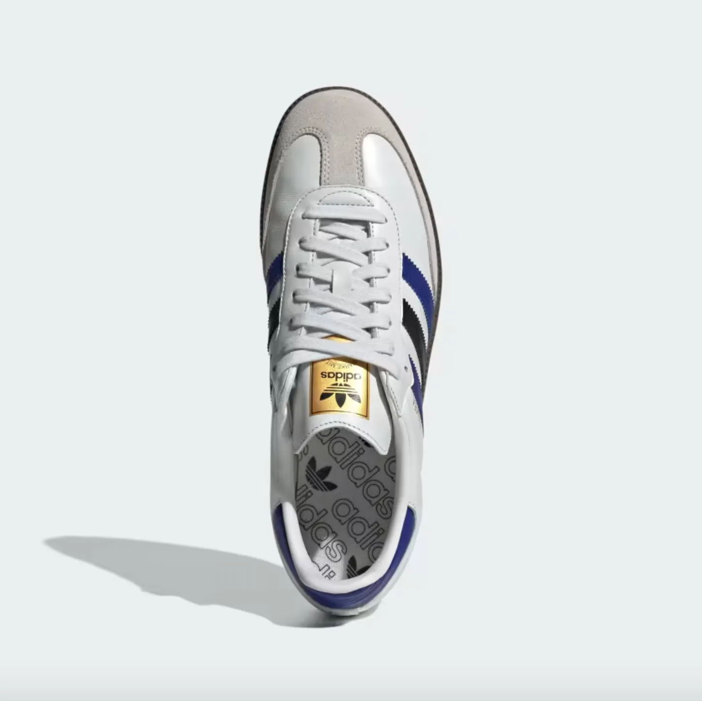 Adidas - Samba OG Crystal White / Active Blue / Matte Gold