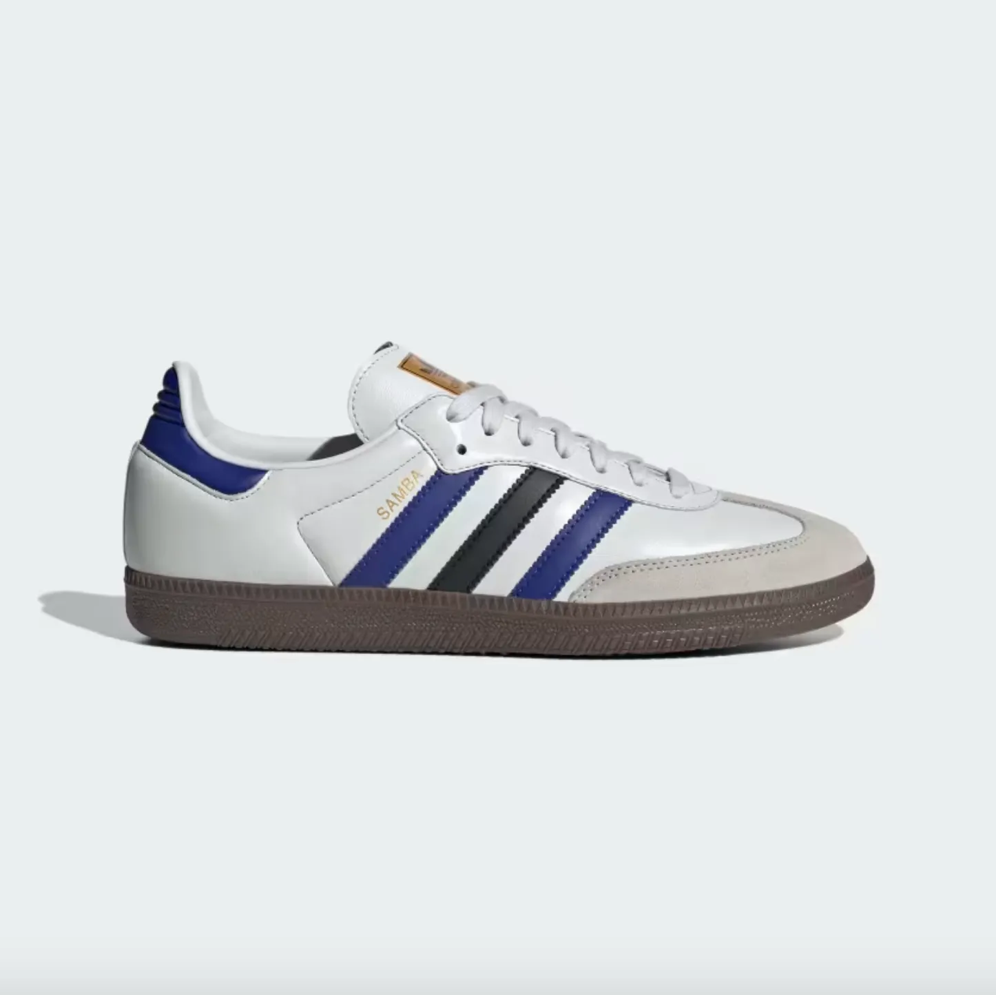 Adidas - Samba OG Crystal White / Active Blue / Matte Gold