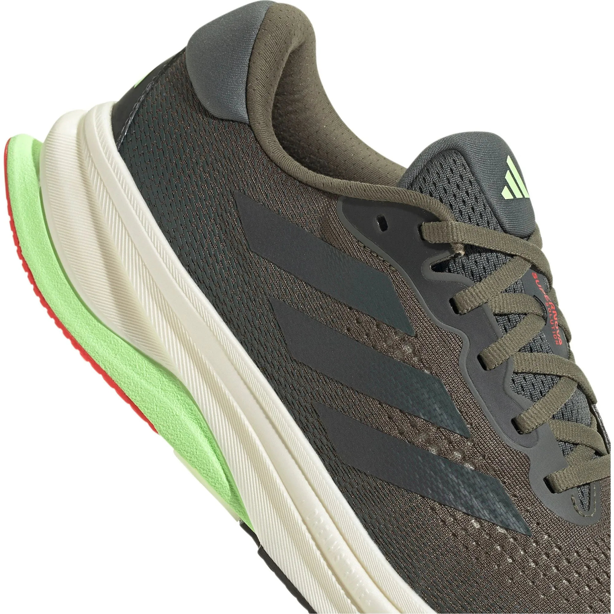 adidas Supernova Solution Mens Running Shoes - Green