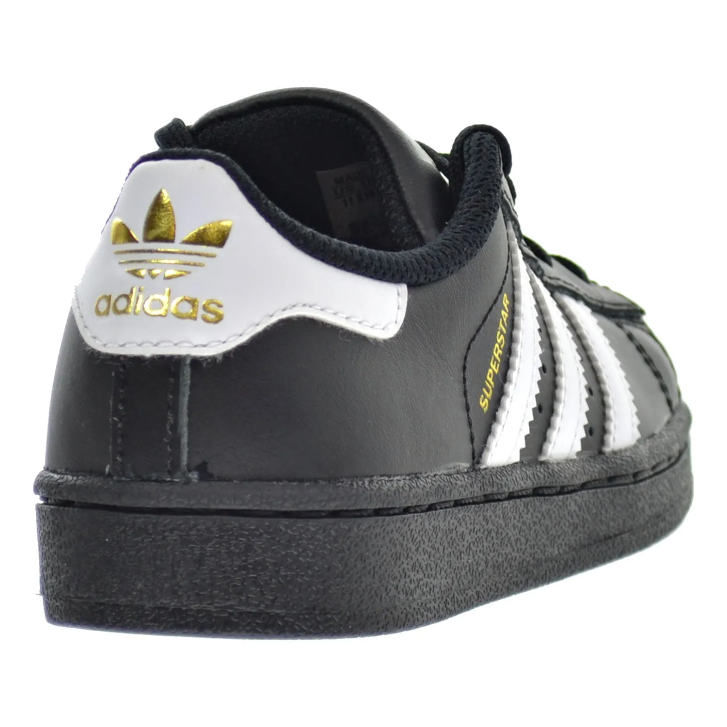 Adidas Superstar Foundation C Little Kid's Shoes Core Black/White/Black