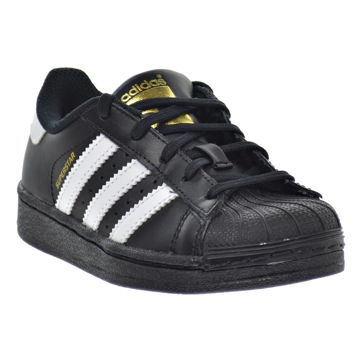 Adidas Superstar Foundation C Little Kid's Shoes Core Black/White/Black