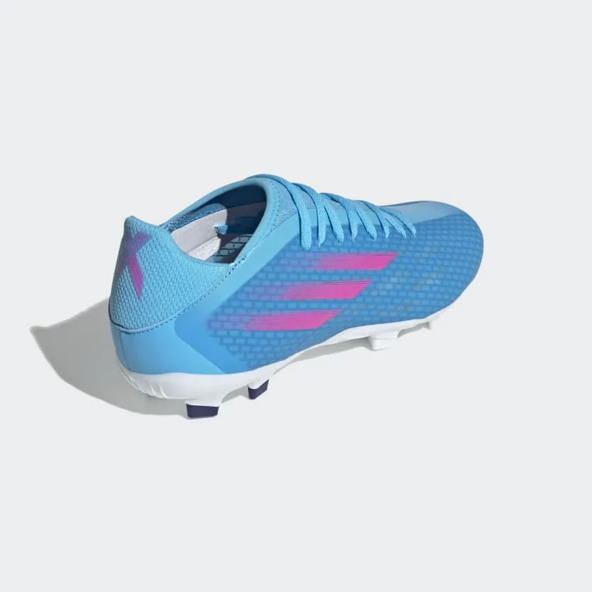 adidas X Speedflow.3 FG Cleats GW7483 BLUE/PINK/WHITE