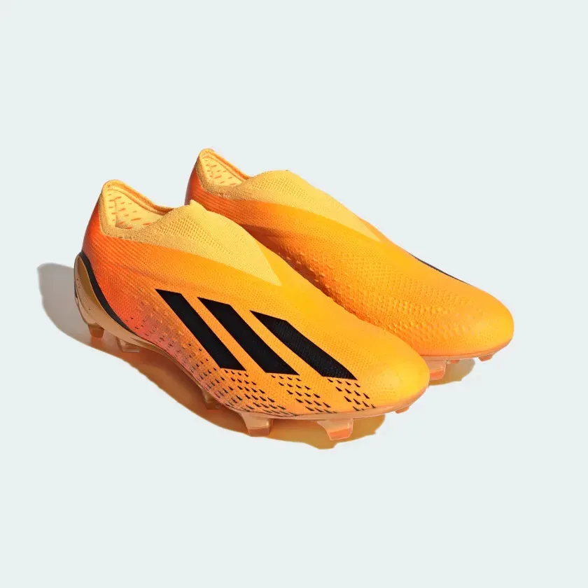 adidas X Speedportal  FG Firm Ground Soccer Cleats- Solar Gold / Core Black / Team Solar Orange