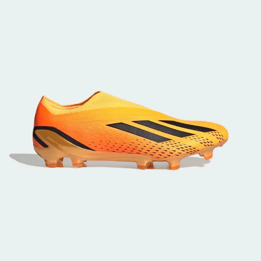 adidas X Speedportal  FG Firm Ground Soccer Cleats- Solar Gold / Core Black / Team Solar Orange