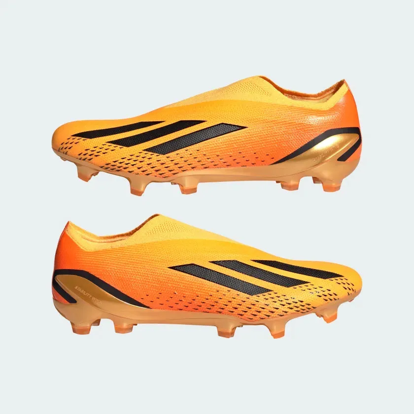 adidas X Speedportal  FG Firm Ground Soccer Cleats- Solar Gold / Core Black / Team Solar Orange