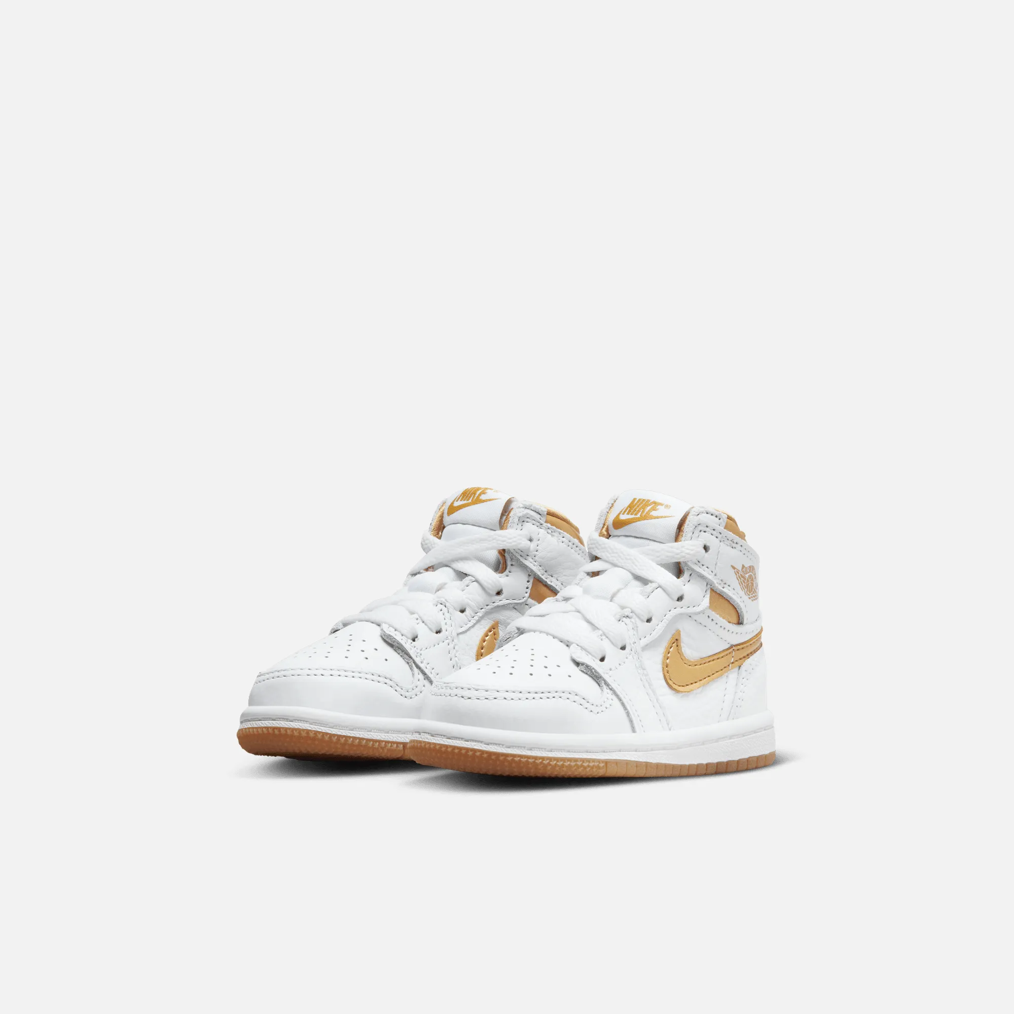 Air Jordan Kids' 1 Retro High OG Metallic Gold (TD)