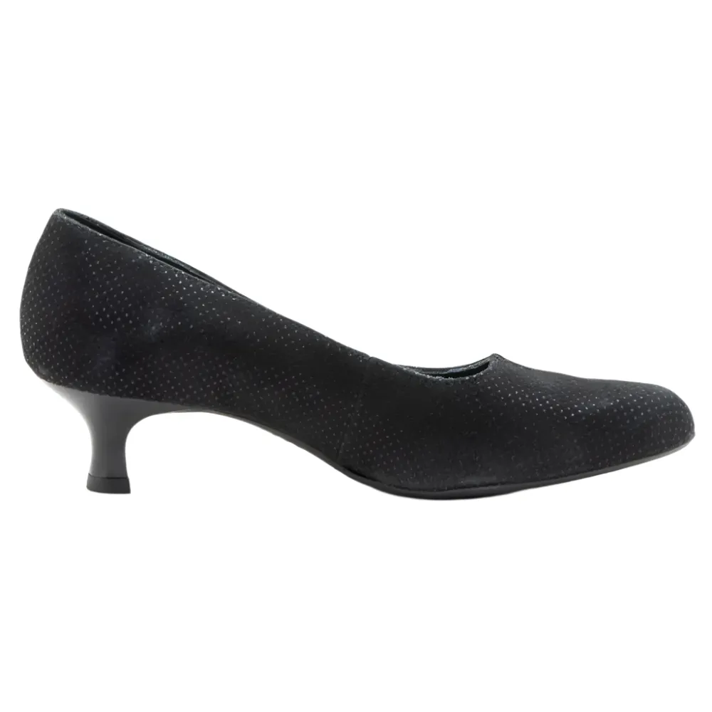 Ara Women's Kit Mid Heel Black Puntikid