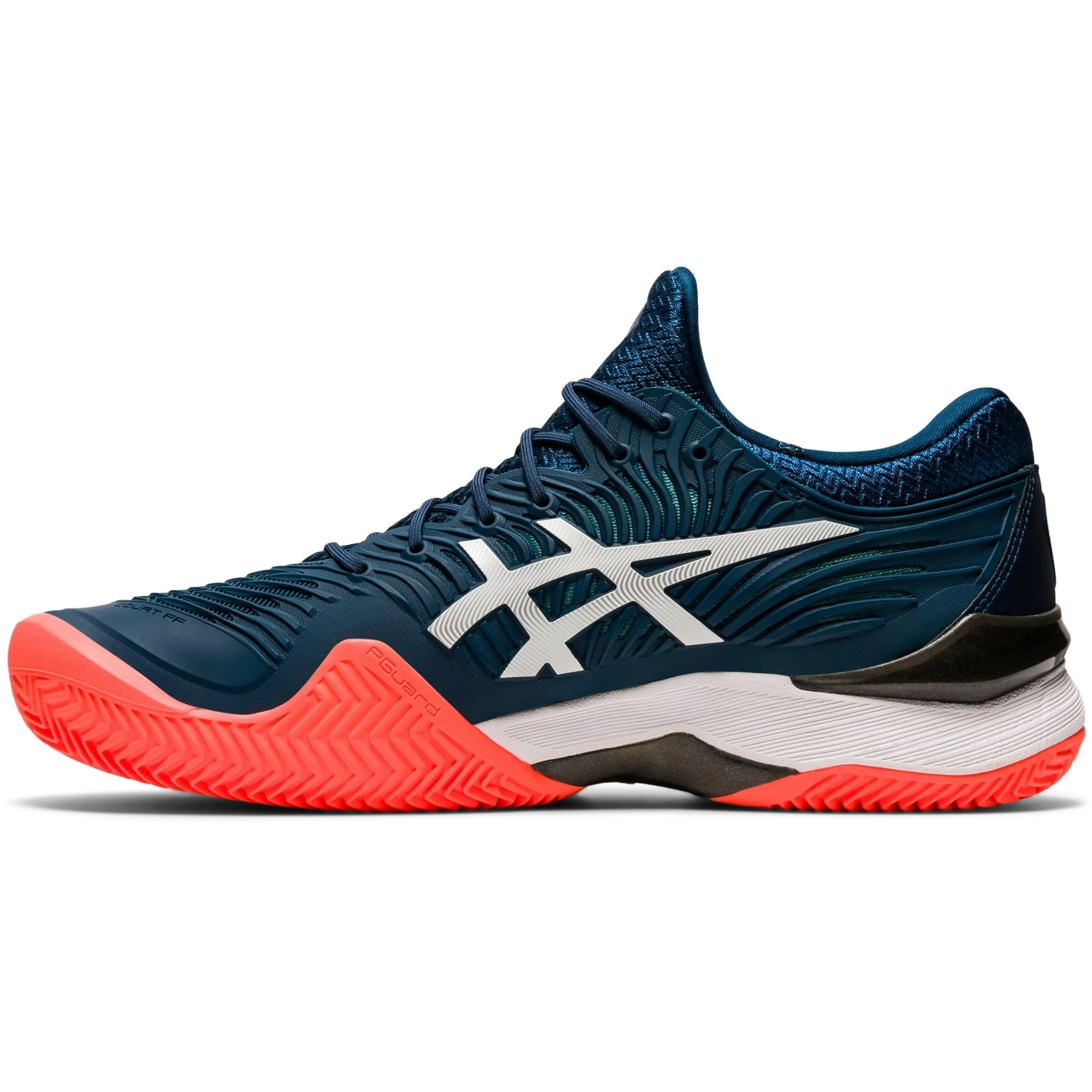 Asics Court FF 2 Clay Mens Tennis Shoes - Blue