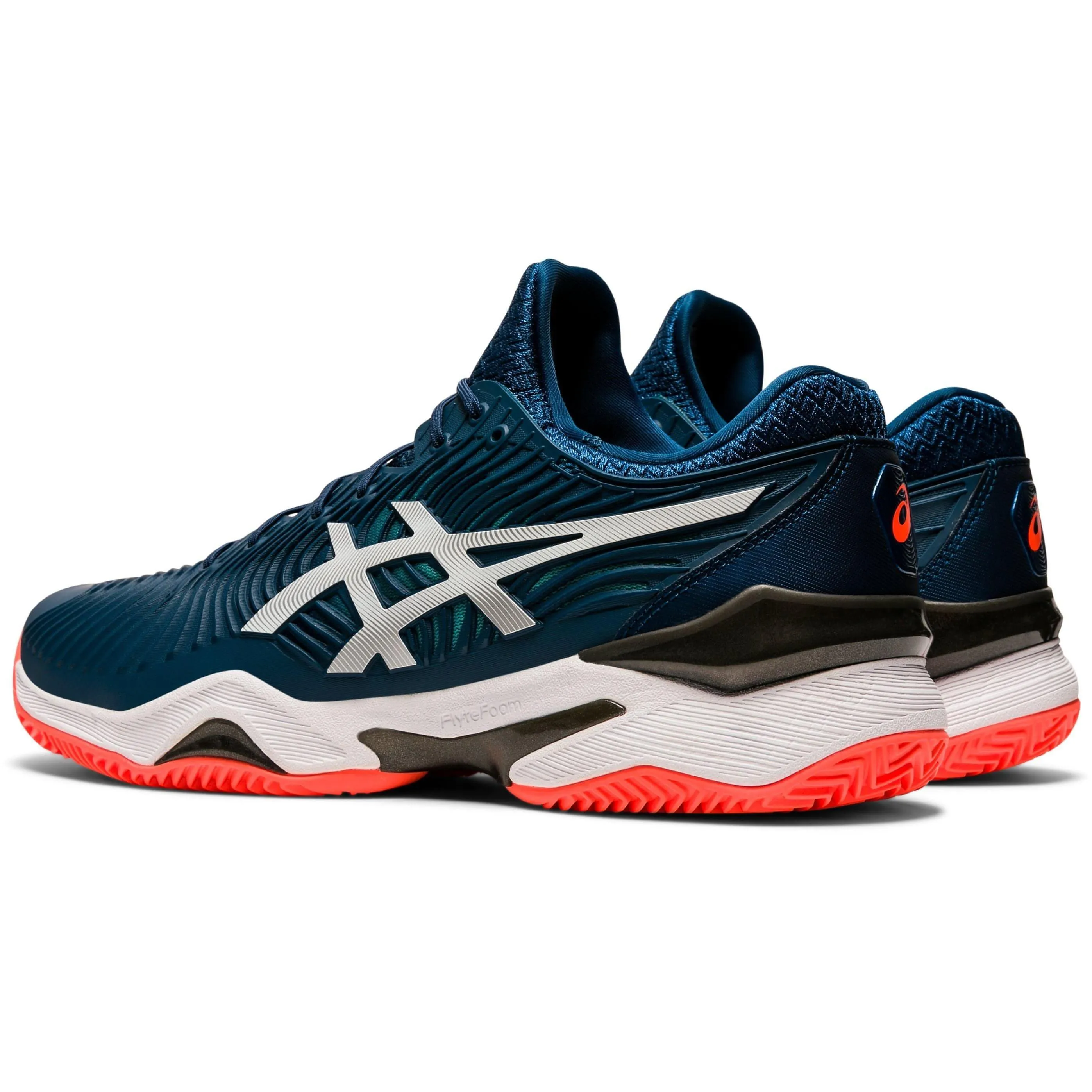 Asics Court FF 2 Clay Mens Tennis Shoes - Blue