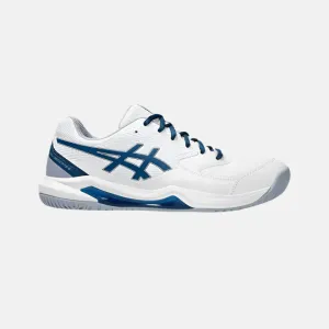 Asics GEL-DEDICATE 8 Men's Tennis Shoes -White/Mako Blue