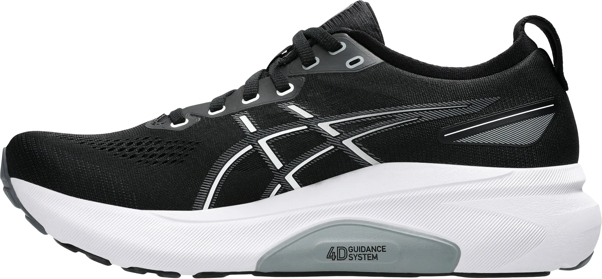 Asics Gel Kayano 31 WIDE FIT (2E) Mens Running Shoes - Black