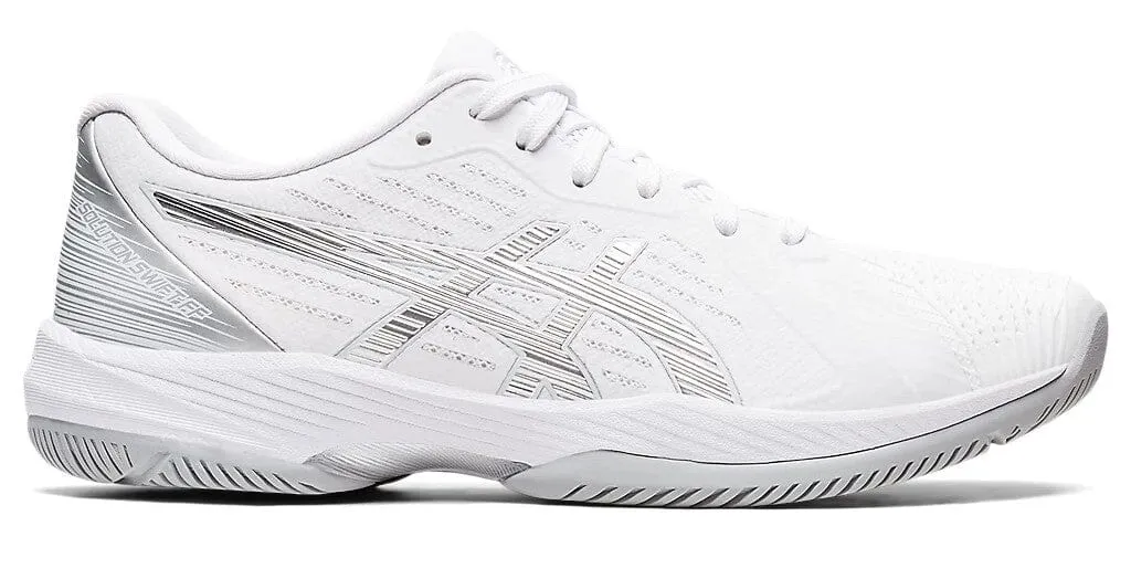 Asics Solution Swift FF Women's Tennis Shoe White/Silver