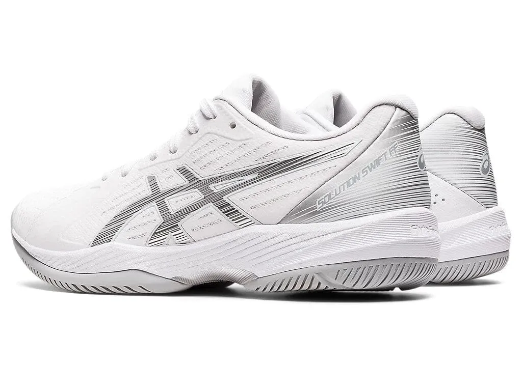 Asics Solution Swift FF Women's Tennis Shoe White/Silver