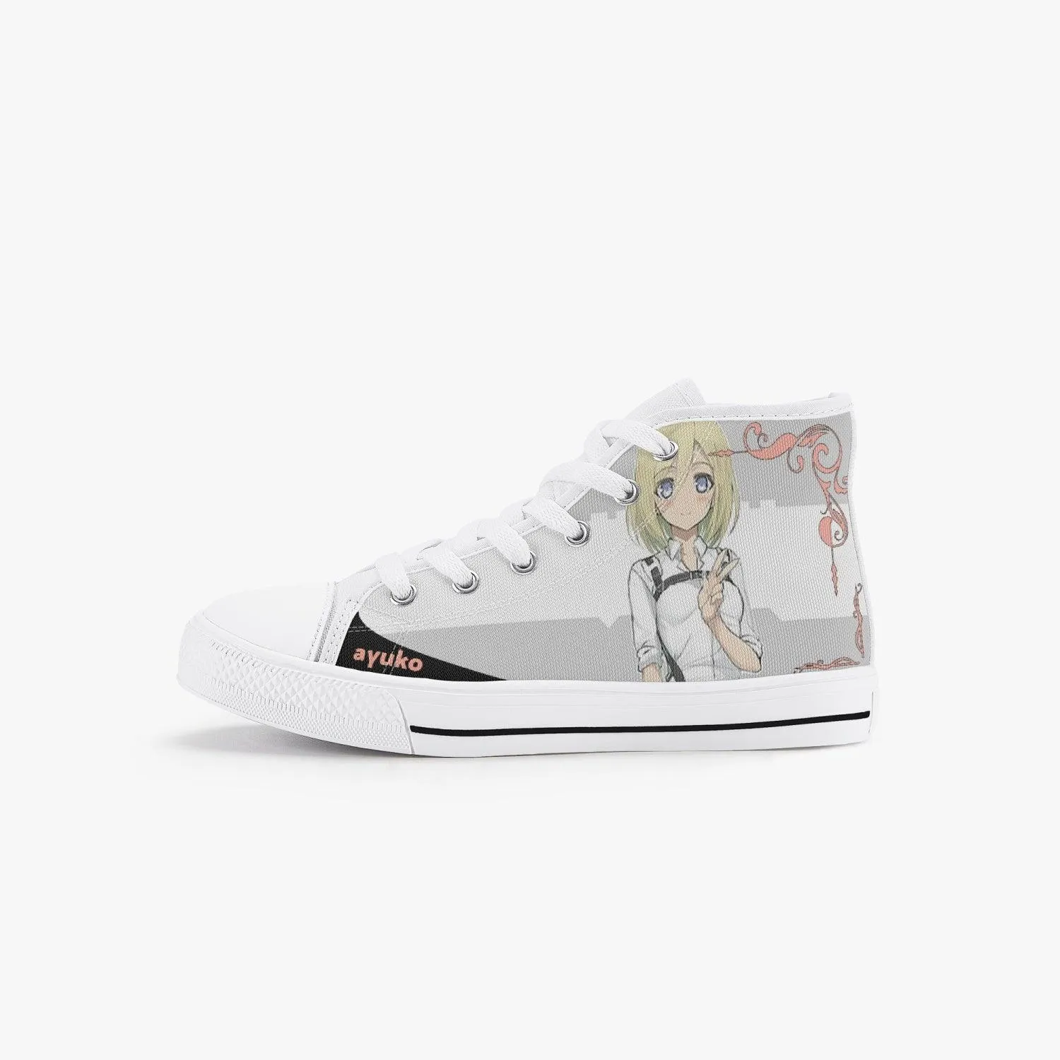 Attack On Titan Historia Christa Kids A-Star High Anime Shoes