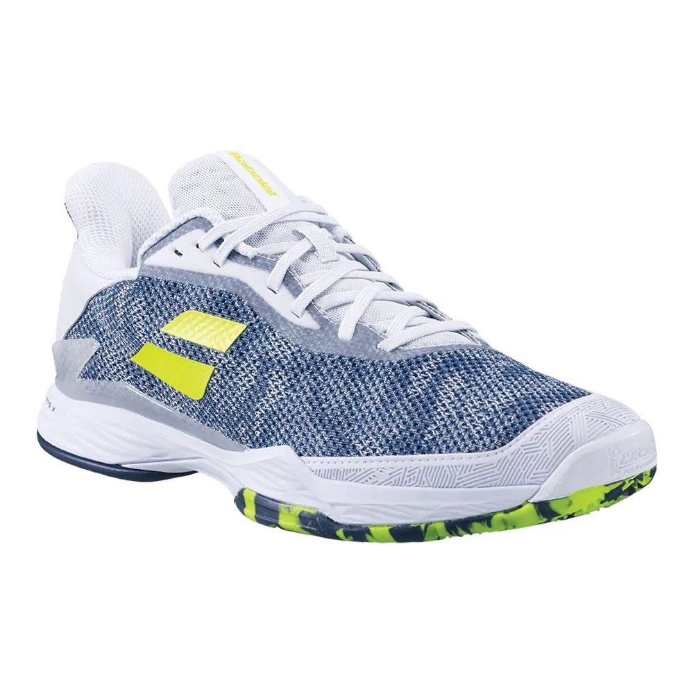 Babolat Jet Tere Clay (Mens) - White/Dark Blue