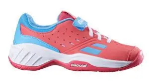 BABOLAT PULSION ALL COURT JR (PINK/SKY BLUE)