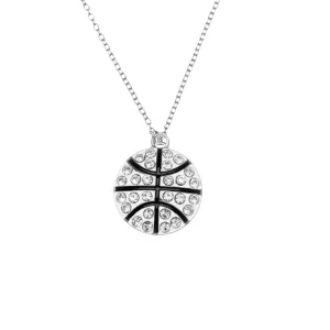 Basketball Rhinestone Necklace