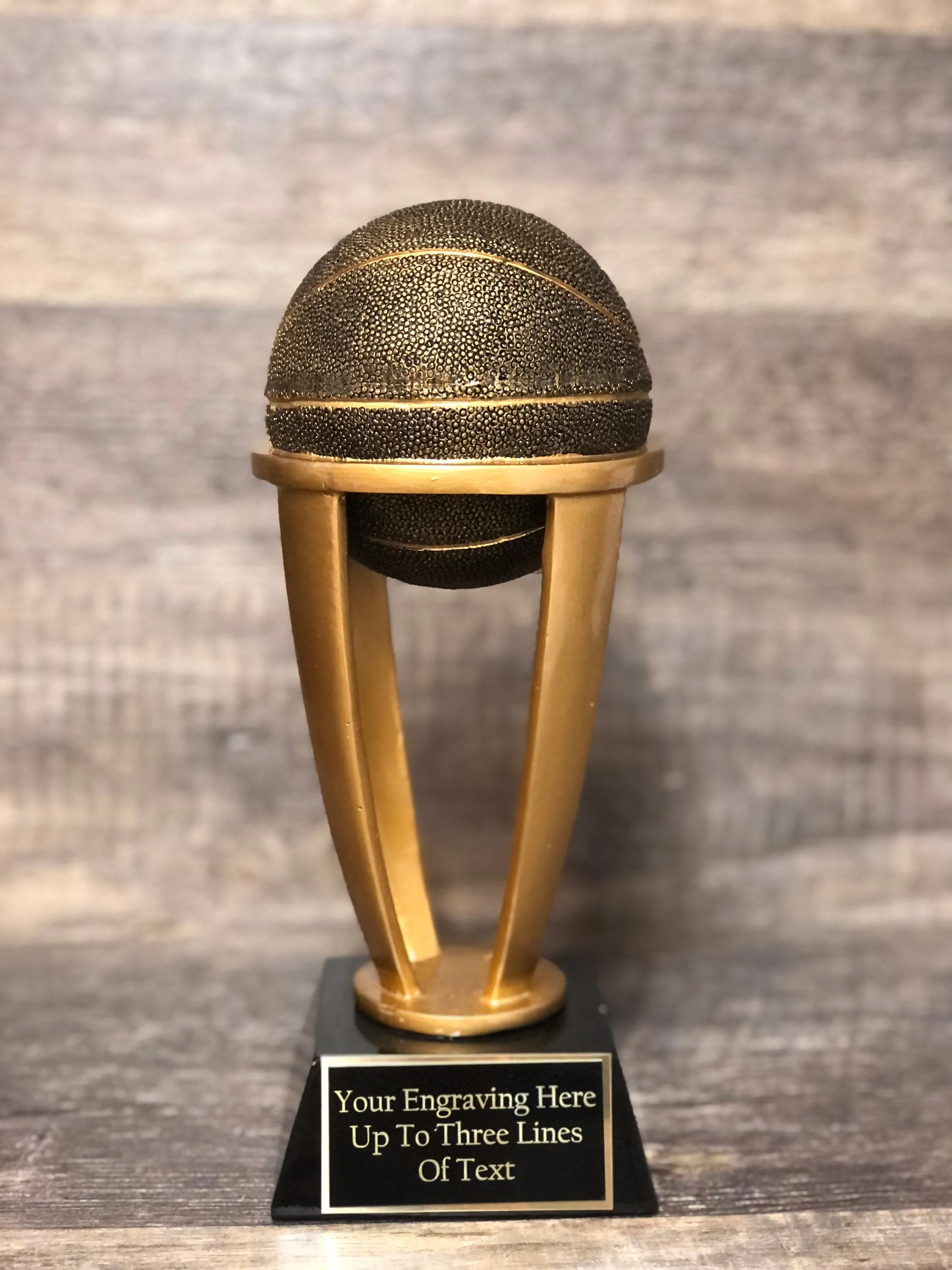 Basketball Trophy Award Basketball Madness 10.5" Trophy FBL FBBL Fantasy Basketball League Bracket Champion Participation Award