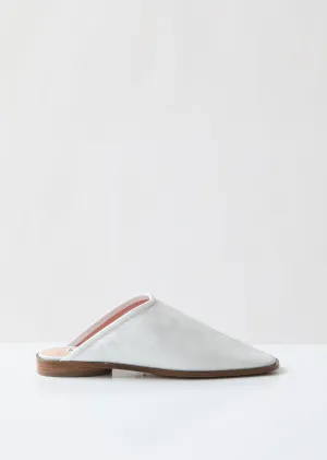 Beryl Leather Slip-On Mules