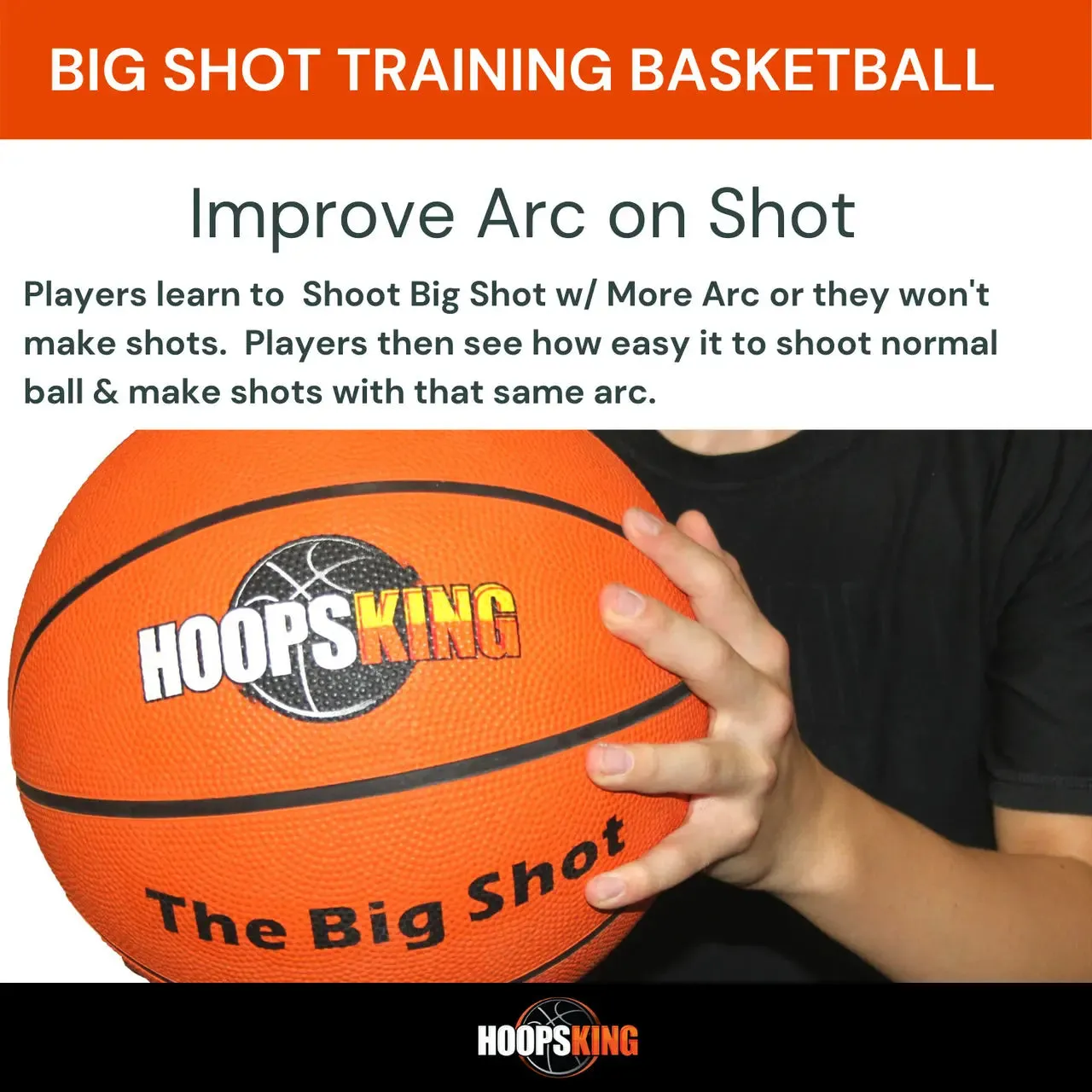 Big Shot 33" Training Basketball w- Training Video