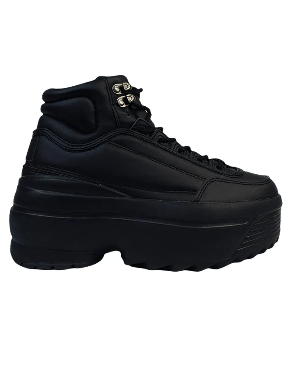 Black High Livin' Hi Top Sneakers