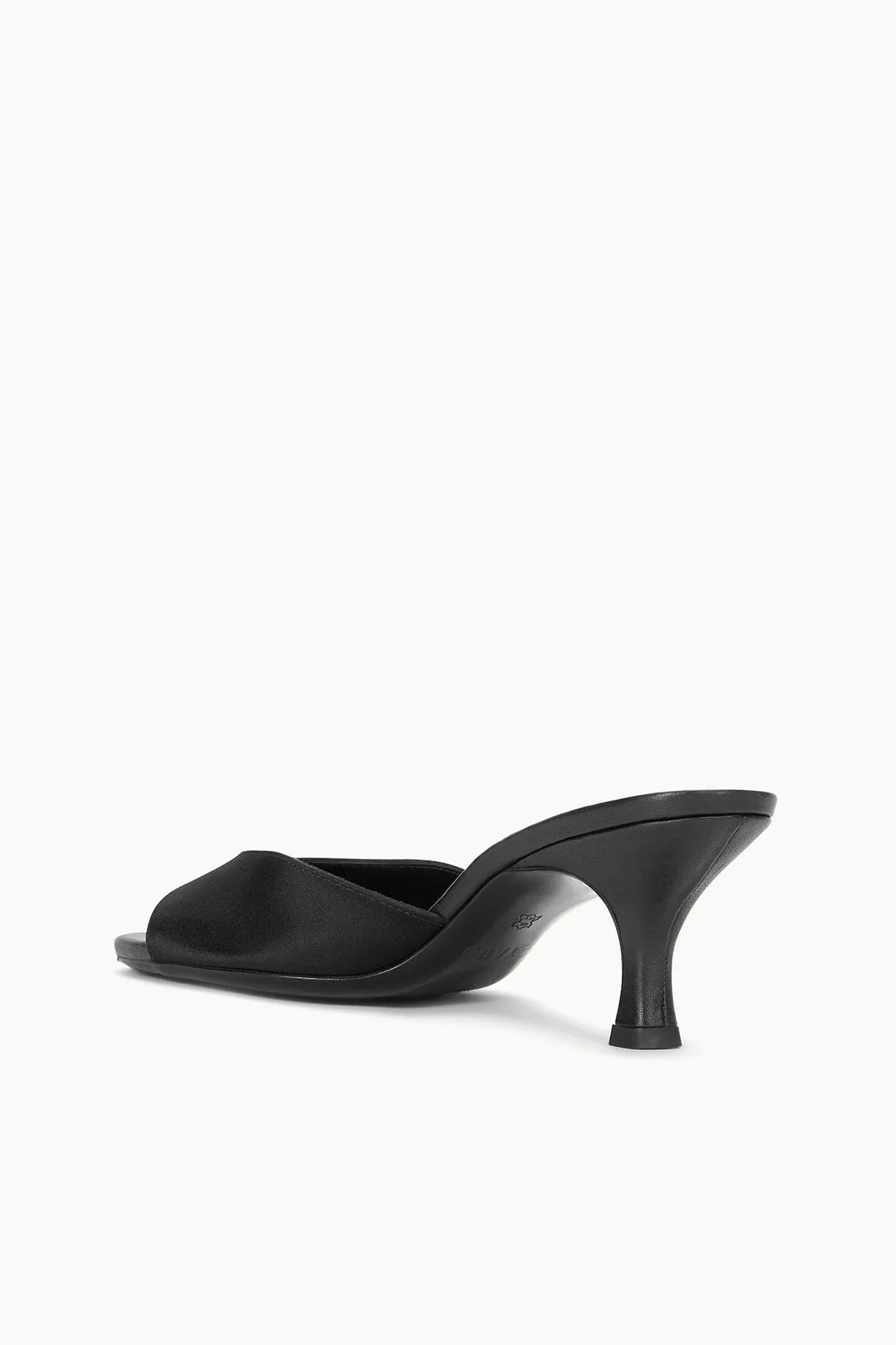 BRIGITTE MULE | BLACK SATIN