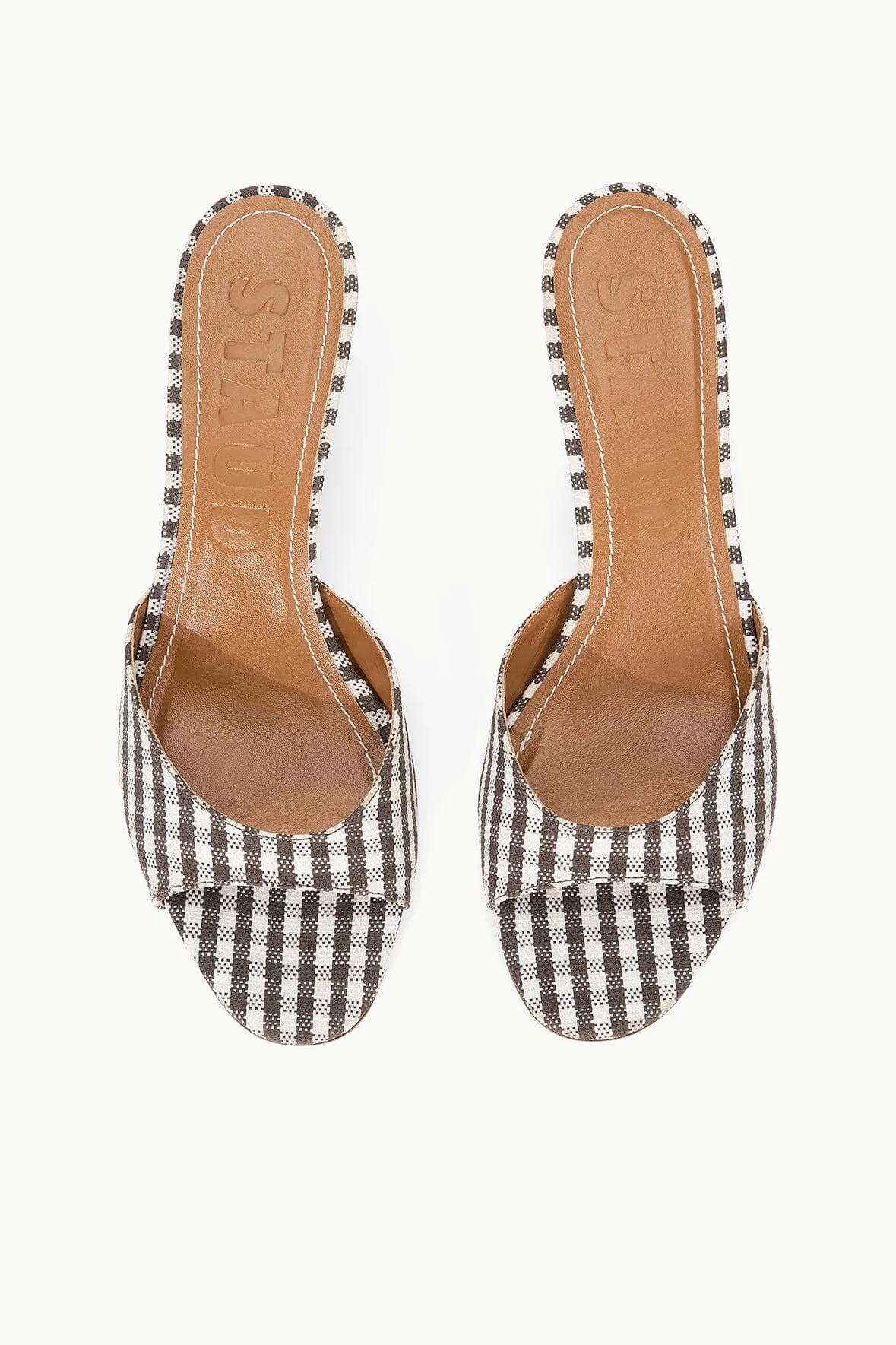 BRIGITTE MULE | DARK CHOCOLATE MICRO CHECK