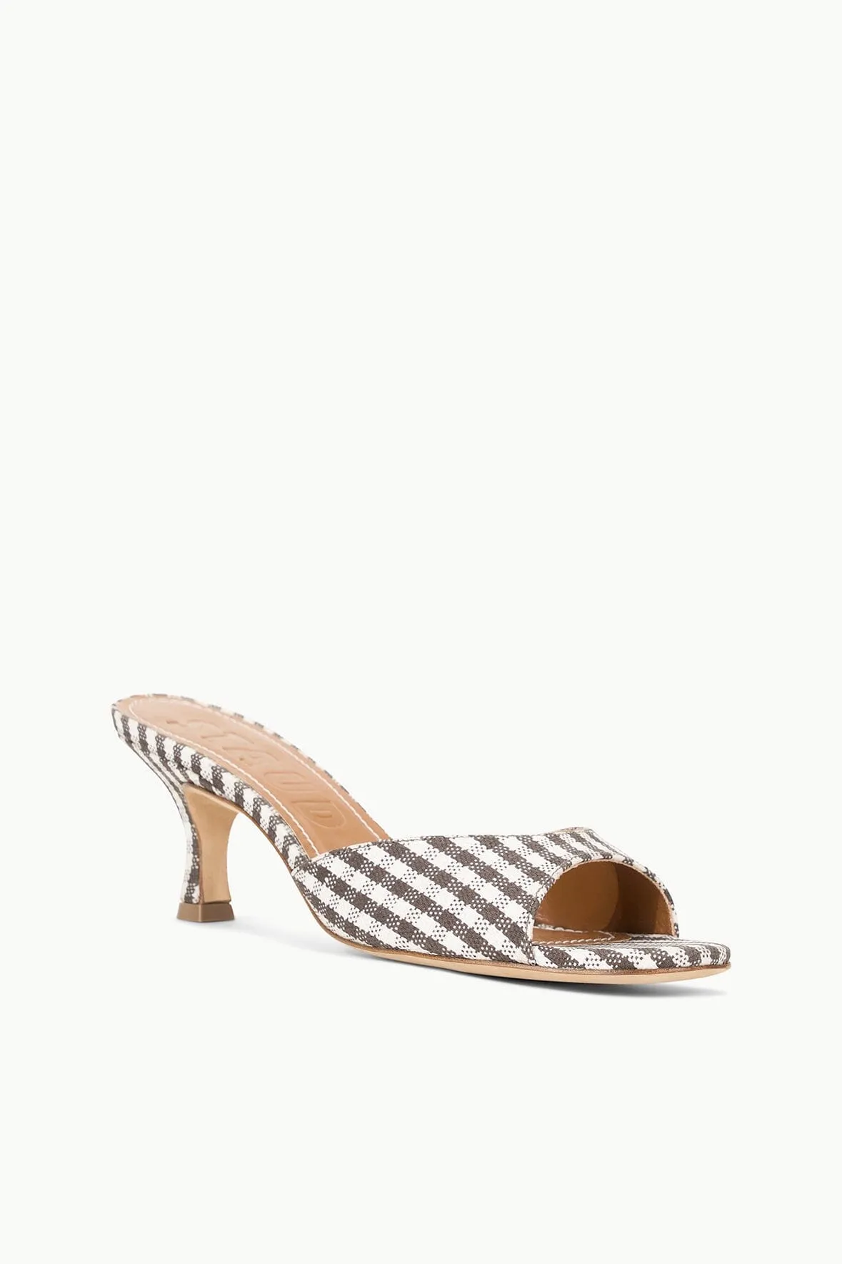 BRIGITTE MULE | DARK CHOCOLATE MICRO CHECK