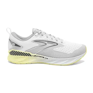 Brooks Levitate GTS 6 (Womens) - White/Oyster/Yellow