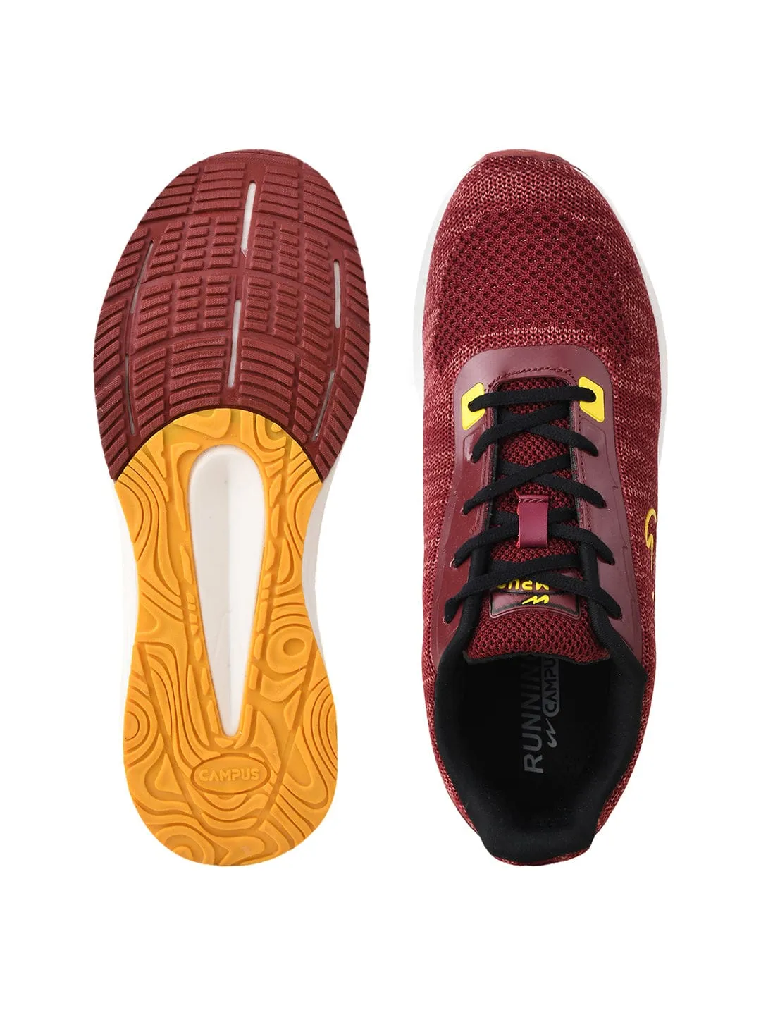 CAMP ZANE Red Men's Running Shoes