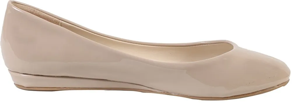 City Classified by Soda Women's Edwin Round Toe Ballet Flats