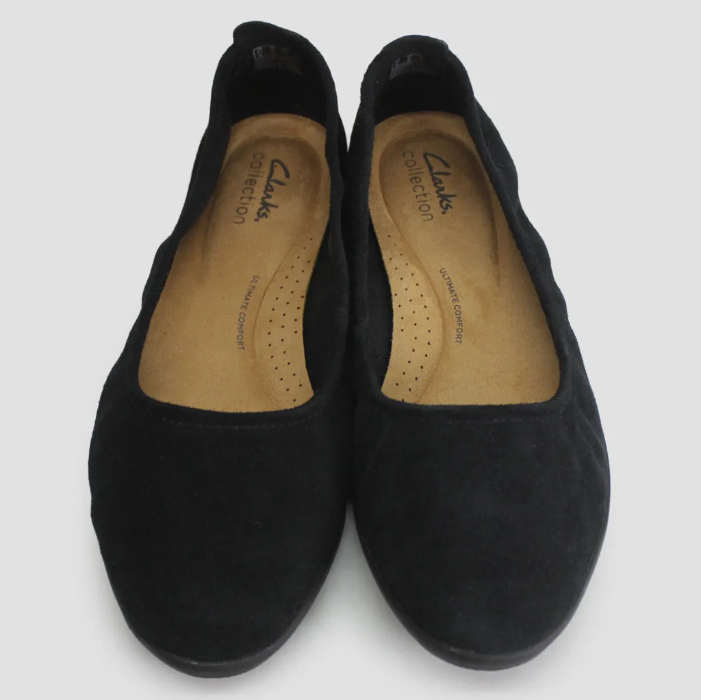 Clarks 261681134055 Suede Womens Shoes - UK 5.5