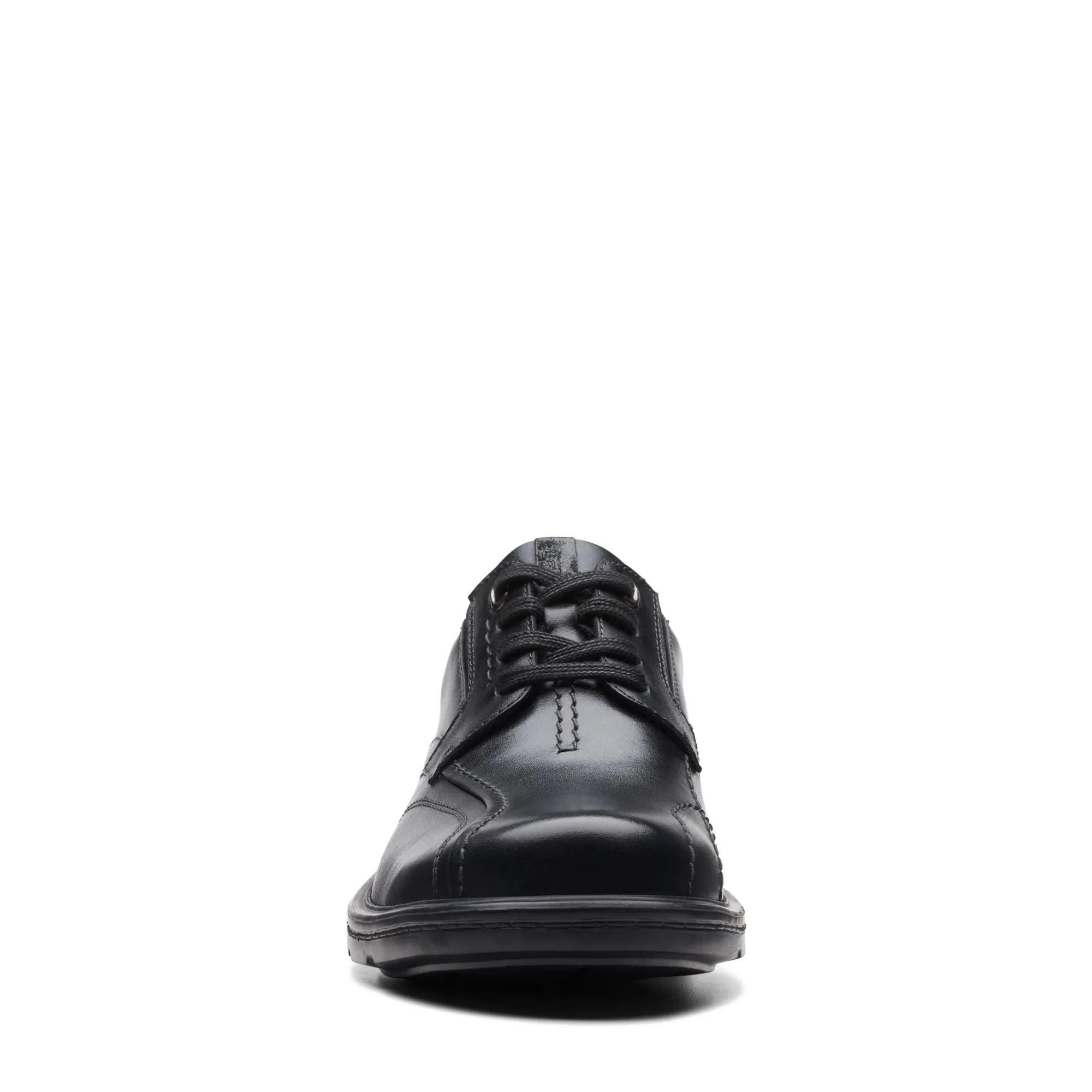 Clarks Men's Gessler Lace - Black Leather