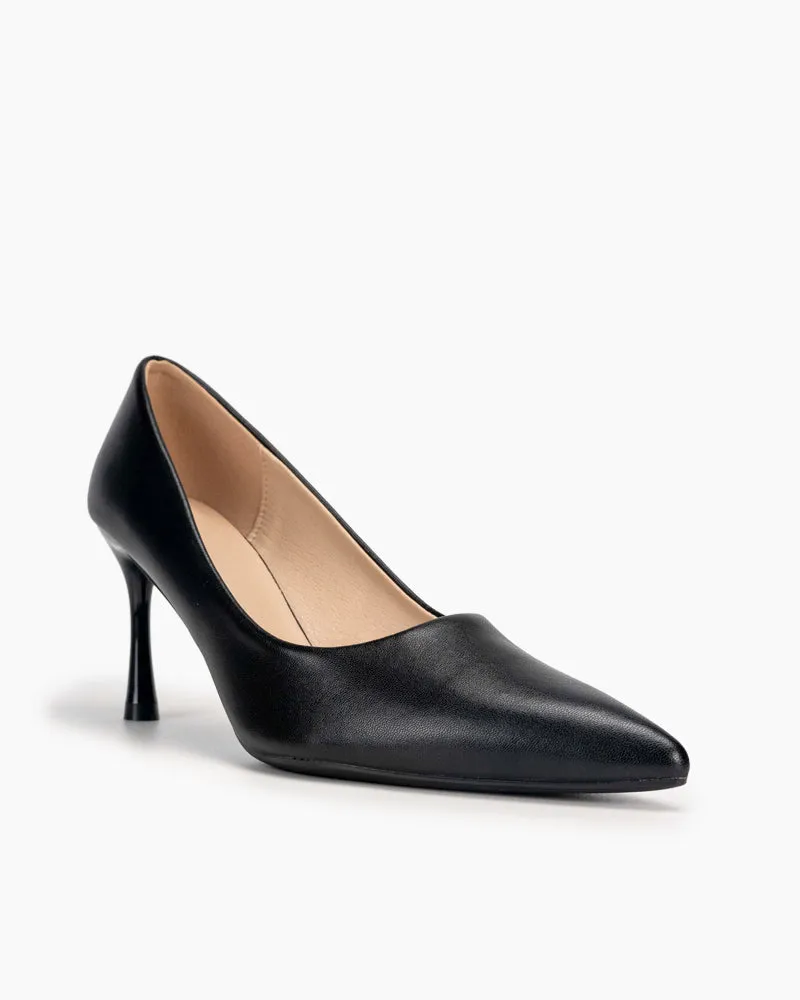 Classic Office Pointed Toe Dressy High Heel Dress Pumps