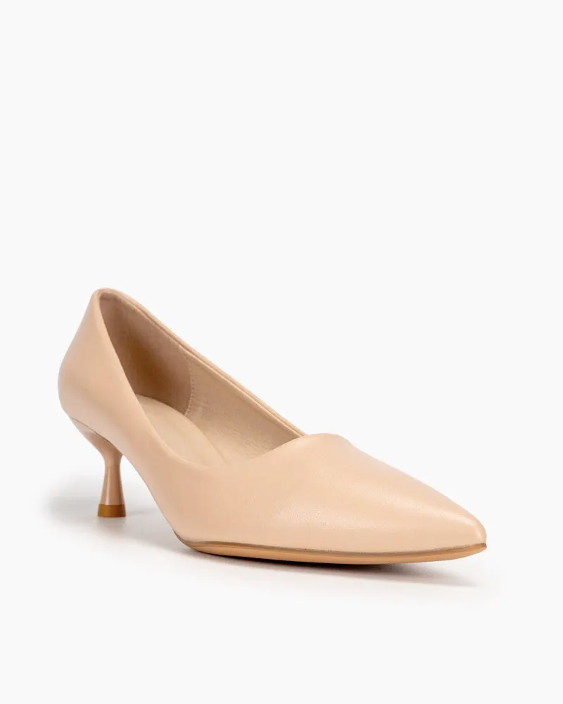 Classic Office Pointed Toe Dressy High Heel Dress Pumps