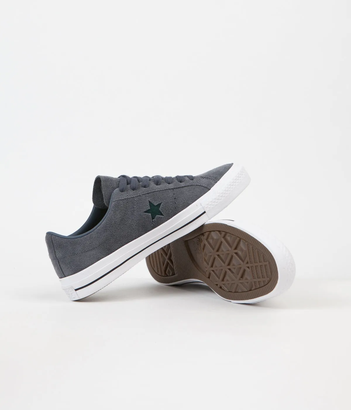 Converse One Star Pro Ox Shoes - Sharkskin / Atomic Teal