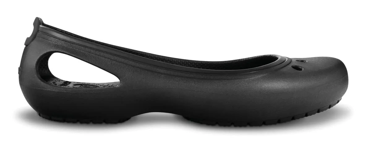 crocs Women's Kadee Black Ballet Flats-7 UK (W9) (11215)